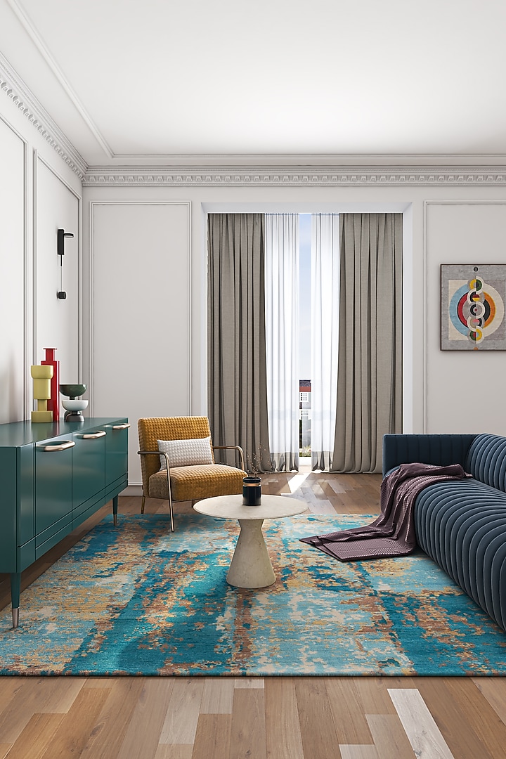 Carribean Sea Hand-Knotted Area Rug by Jaipur Rugs at Pernia's Pop Up Shop