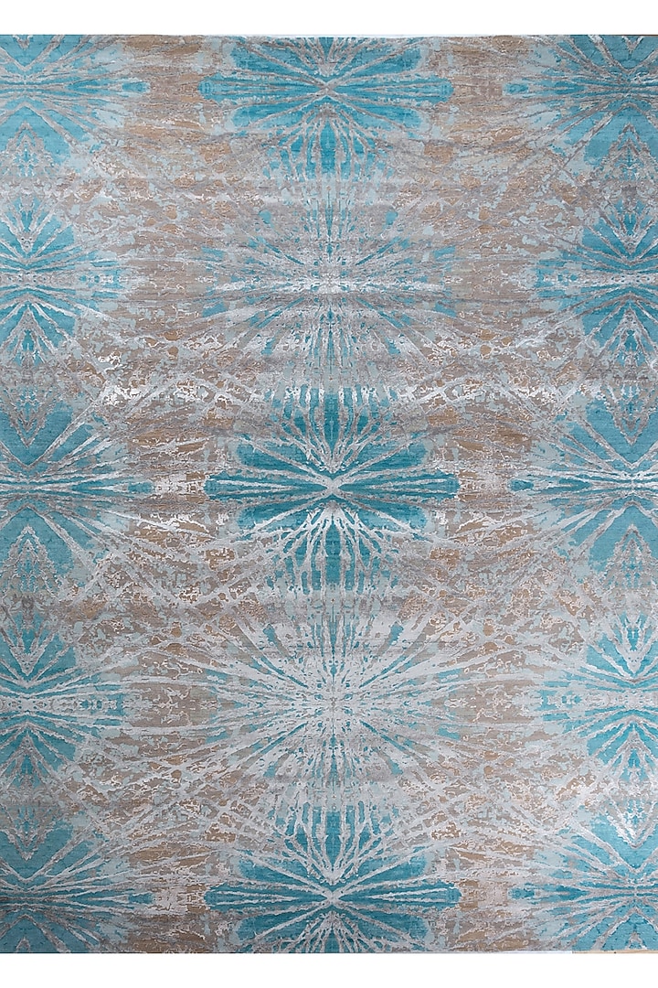 Mink & Light Turquoise Hand-Knotted Area Rug by Jaipur Rugs at Pernia's Pop Up Shop
