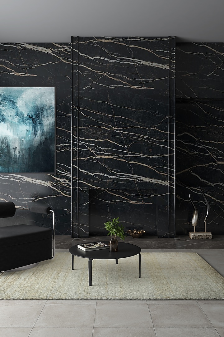 White & Dark Ivory Hand-Knotted Area Rug by Jaipur Rugs at Pernia's Pop Up Shop