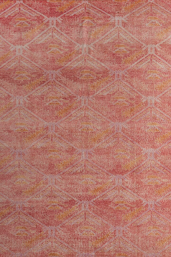 Fiery Red & Deco Rose Hand-Knotted Area Rug by Jaipur Rugs at Pernia's Pop Up Shop