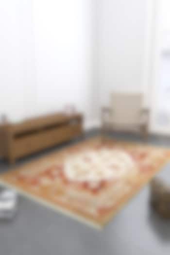 Antique White & Russet Hand-Knotted Area Rug by Jaipur Rugs at Pernia's Pop Up Shop