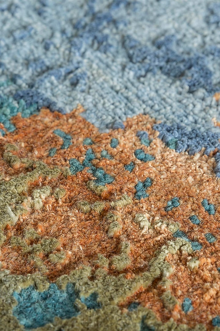 Capri & Fresh Turquoise Hand-Knotted Area Rug by Jaipur Rugs at Pernia's Pop Up Shop