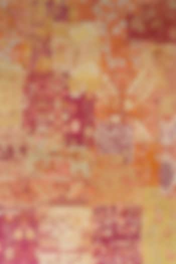 Fuchsia Rose & Medium Grey Hand-Knotted Area Rug by Jaipur Rugs at Pernia's Pop Up Shop