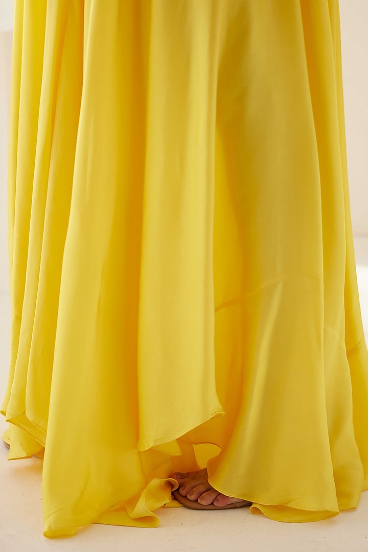 Yellow Modal Maxi Summer Dress by Wear JaJa at Pernia's Pop Up Shop