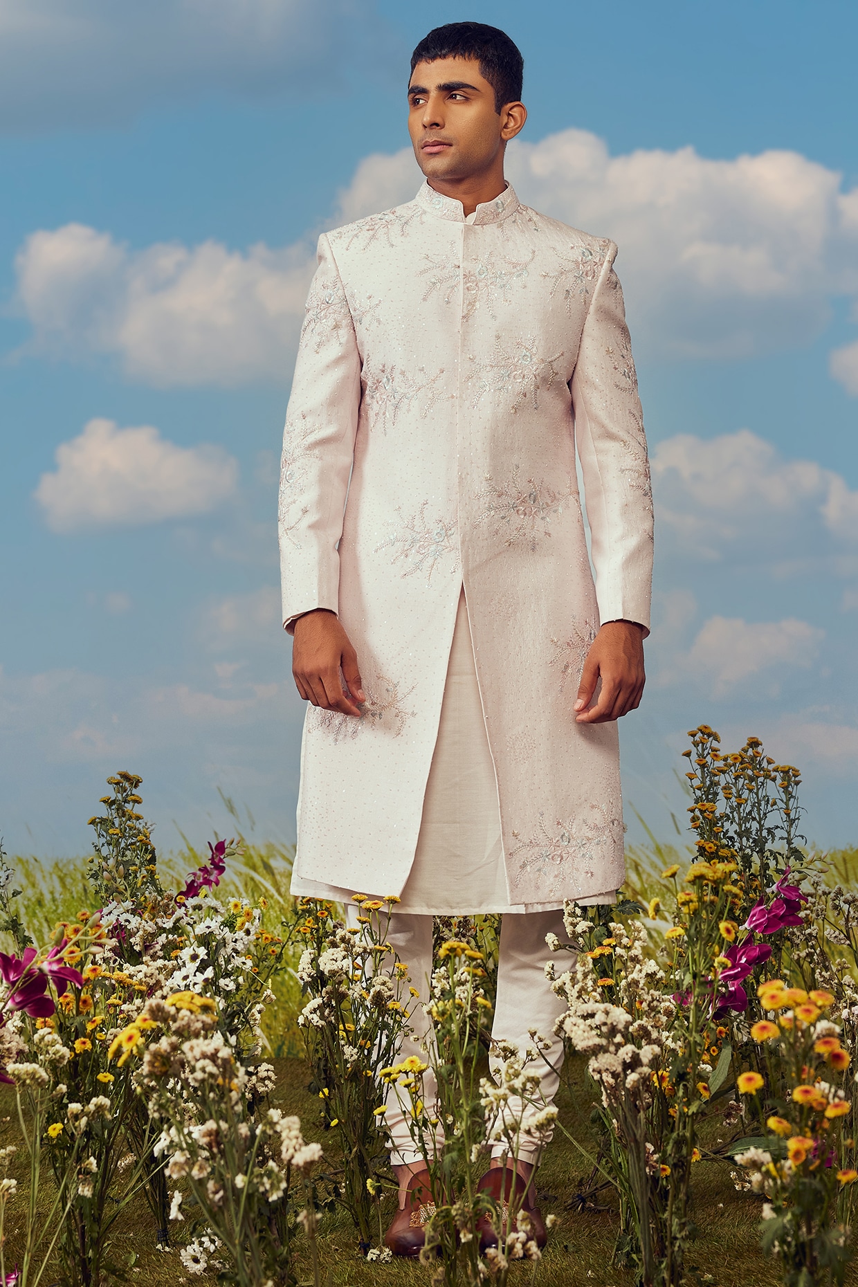 Anarkali sherwani clearance for groom