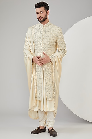 Buy wedding dresses mens sherwani for men Online from Indian