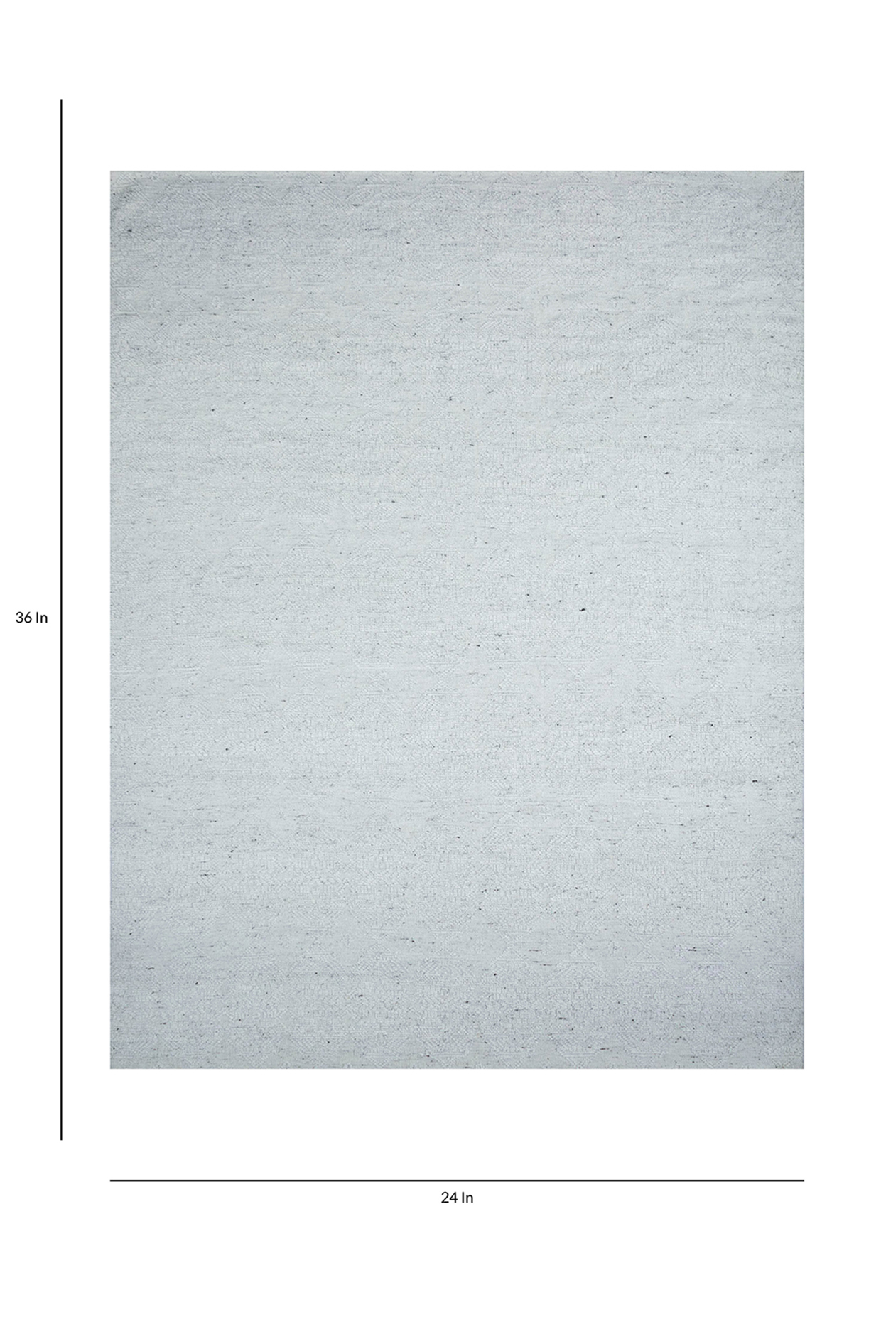 White Ice Wool Yarn Rug by Jaipur Rugs at Pernia's Pop Up Shop