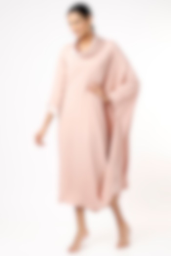 Light Pink Polyester Dress by July