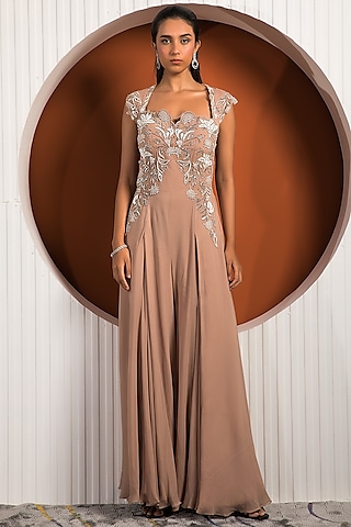 Dixie Dusk Georgette Jumpsuit by Jade by Ashima