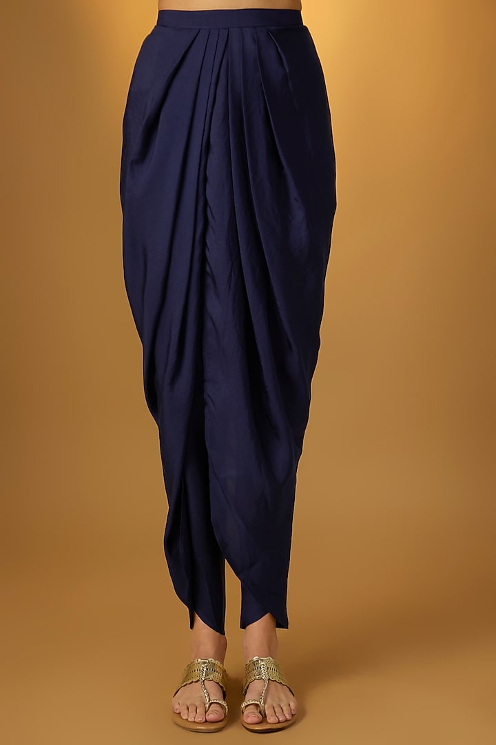 Purple Silk Zardosi Embroidered Kurta Set by Jayanti Reddy at Pernia's Pop Up Shop