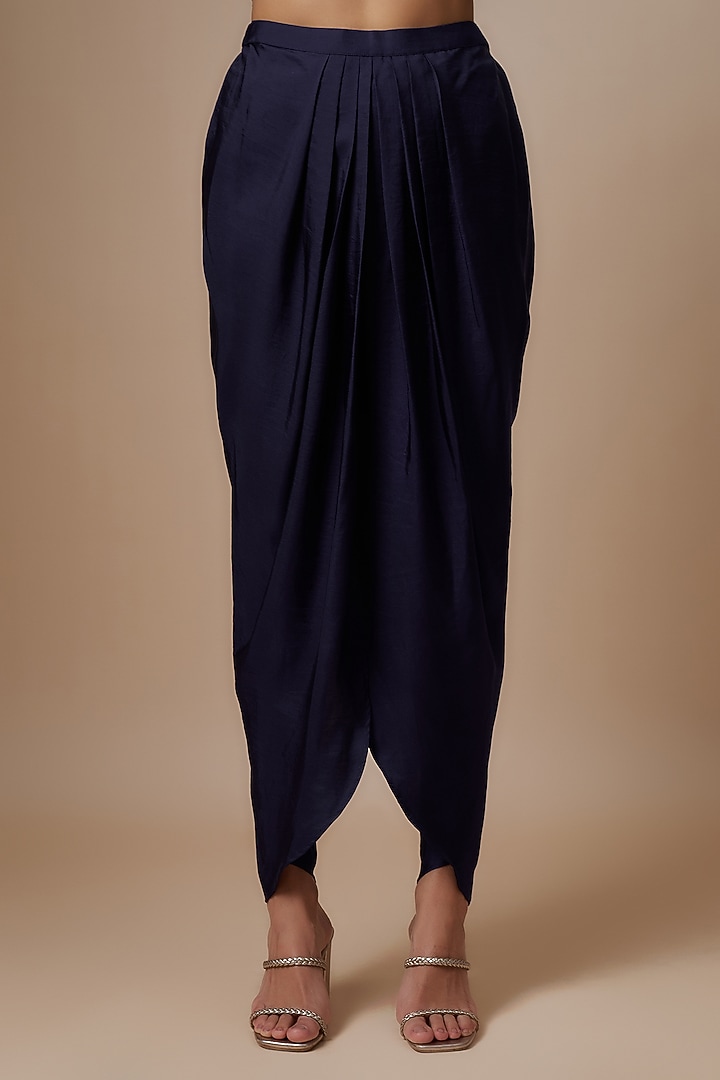 Purple Silk Zari Embroidered Kurta Set by Jayanti Reddy at Pernia's Pop Up Shop