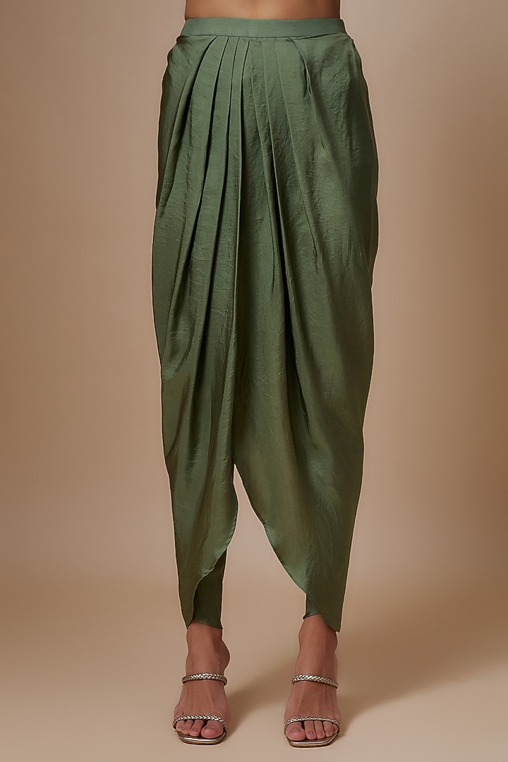 Mustard Silk Zari Embroidered Kurta Set by Jayanti Reddy at Pernia's Pop Up Shop