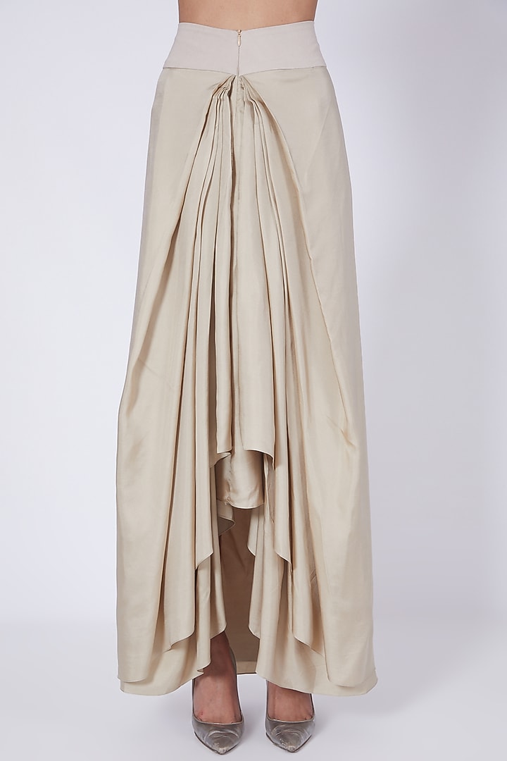 Purple Zardosi Embroidered Cape Set by Jayanti Reddy at Pernia's Pop Up Shop
