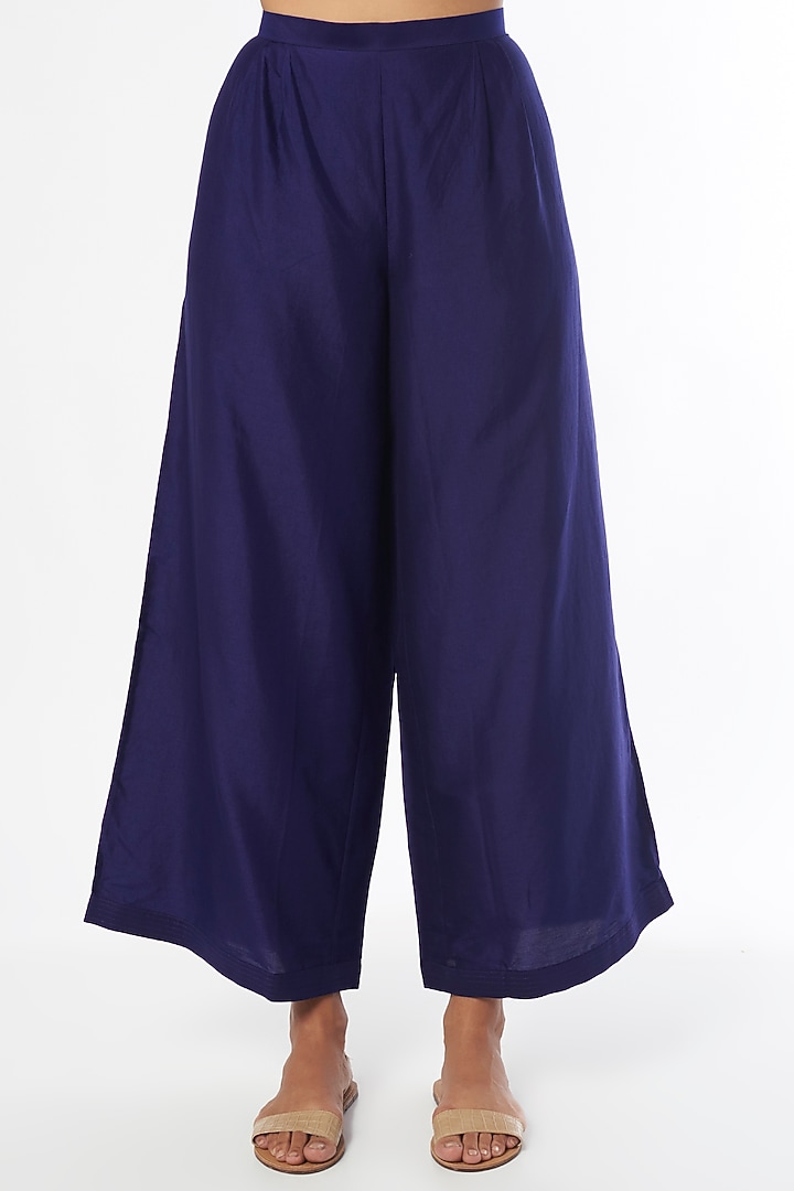 Purple Zardosi Embroidered Kaftan Set by Jayanti Reddy at Pernia's Pop Up Shop