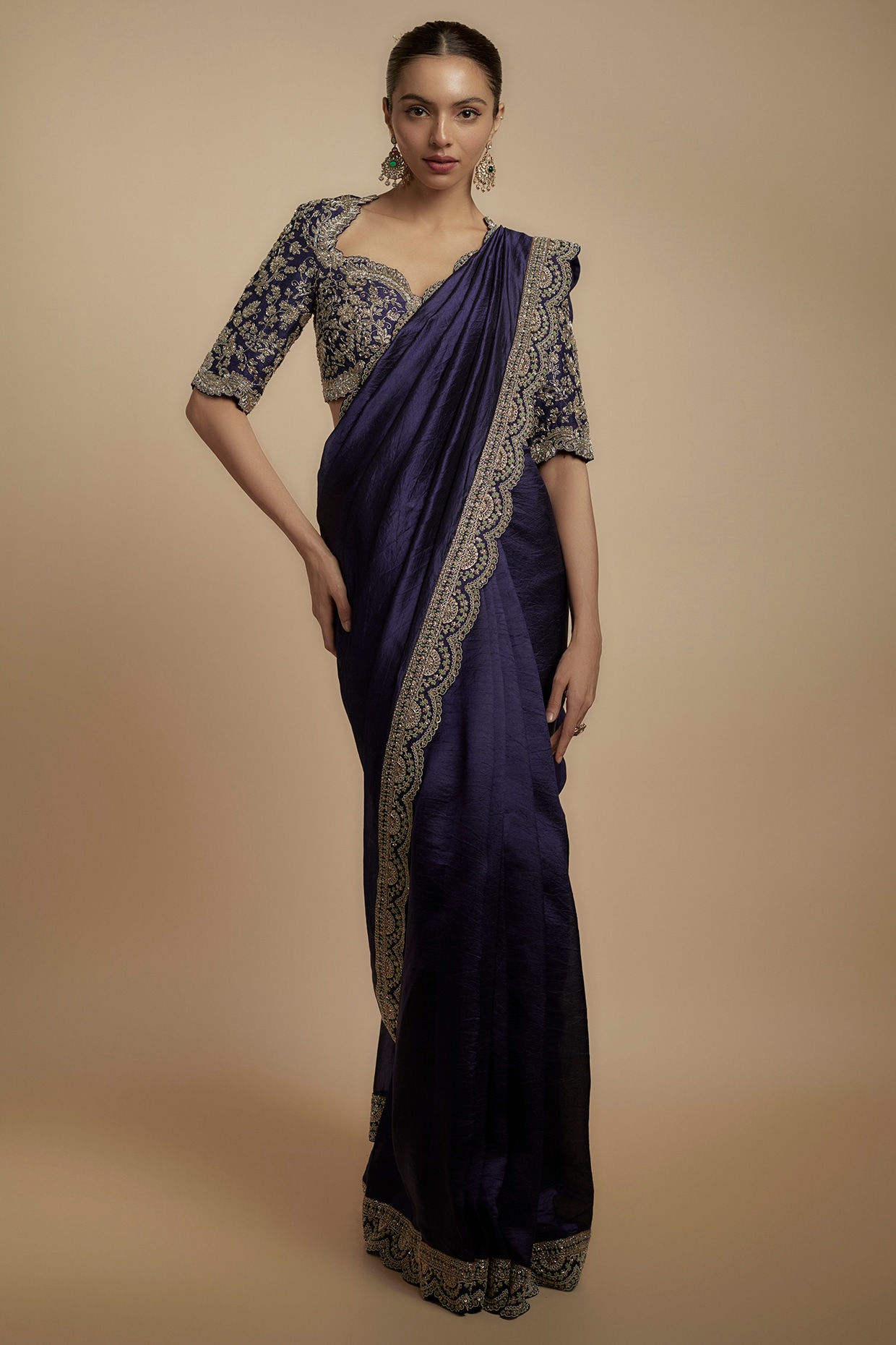 Buy Designer Organza Sarees Online in India | KALKI Fashion