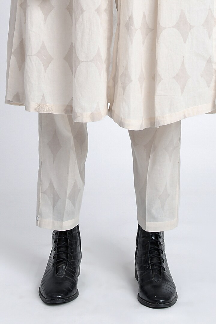 Sand Colored Soft Cotton Printed Co-Ord Set by Jayati Goenka at Pernia's Pop Up Shop