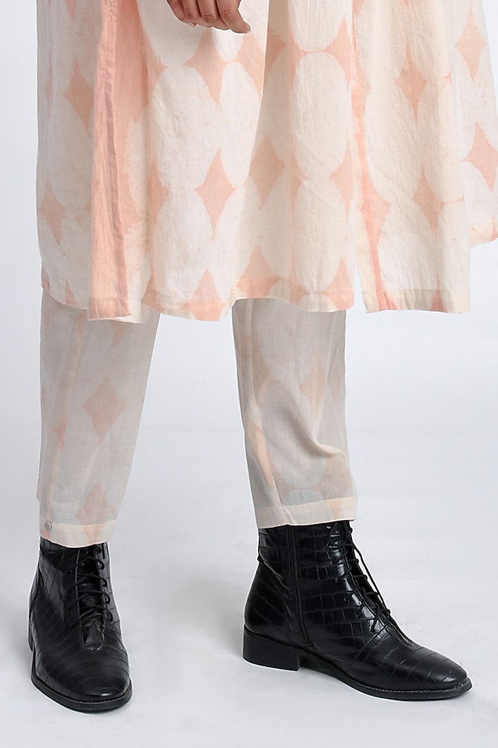 Blush Pink Soft Cotton Printed Co-Ord Set by Jayati Goenka at Pernia's Pop Up Shop