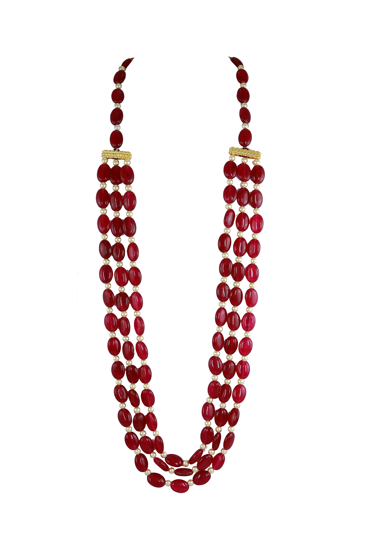 Red mala necklace sale