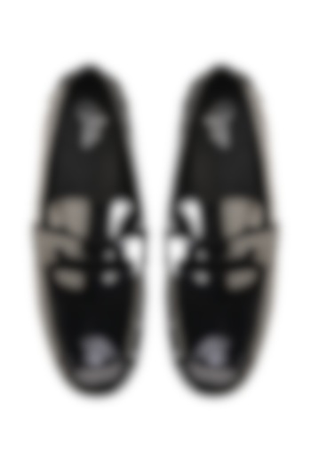 Black Patent Leather Shoes by Jack Rebel