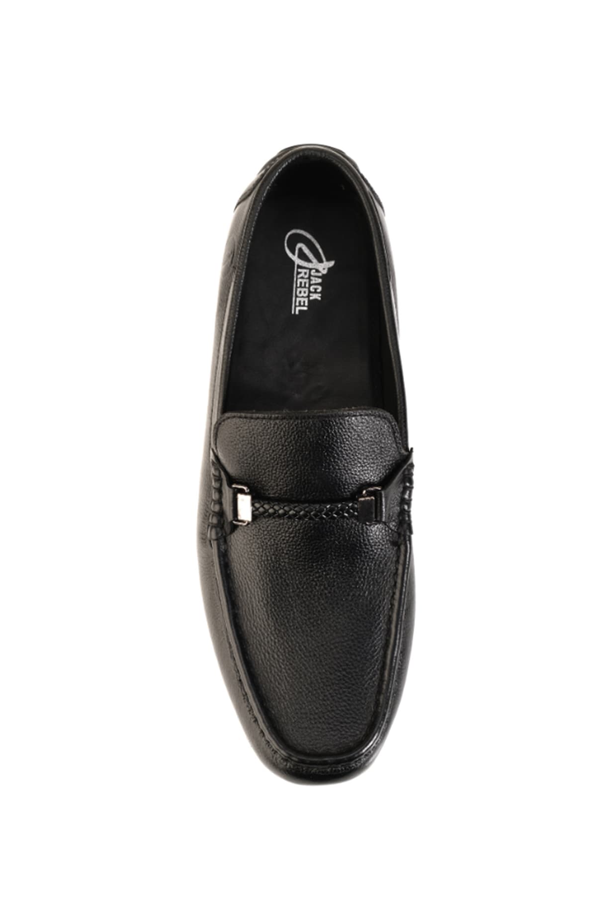 Buy Jack Rebel Black Handcrafted Full Grain Milled Leather Shoes At Perniaspopupshopmen 2023 8777