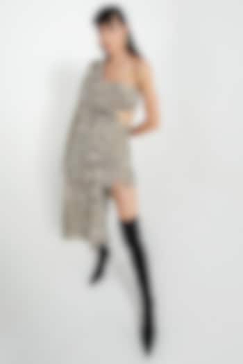 Black & White Velvet Jacket Midi Vacation Dress by July Issue at Pernia's Pop Up Shop