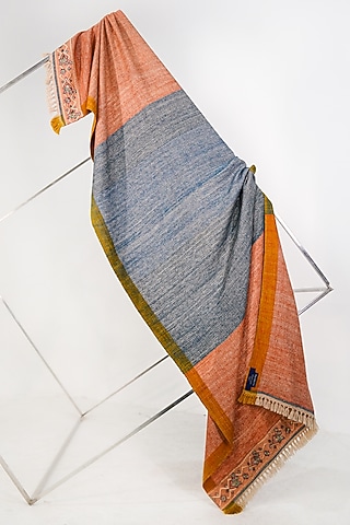 Multi-Colored Hand Made Pashmina Shawl by Jatin Malik