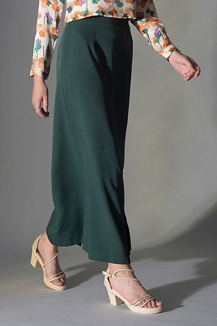 Beige & Orange Polyester Floral Top With Inner by Jan & April at Pernia's Pop Up Shop