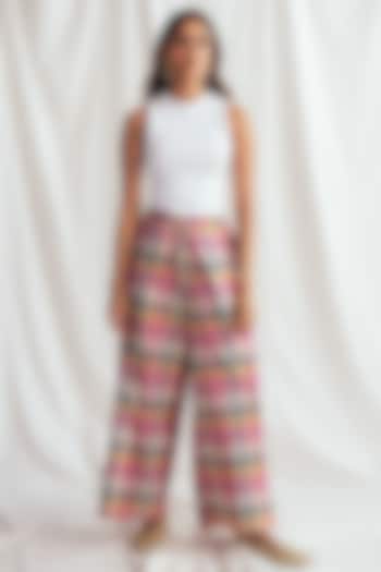 Pink Cotton Trousers by Jodi at Pernia's Pop Up Shop