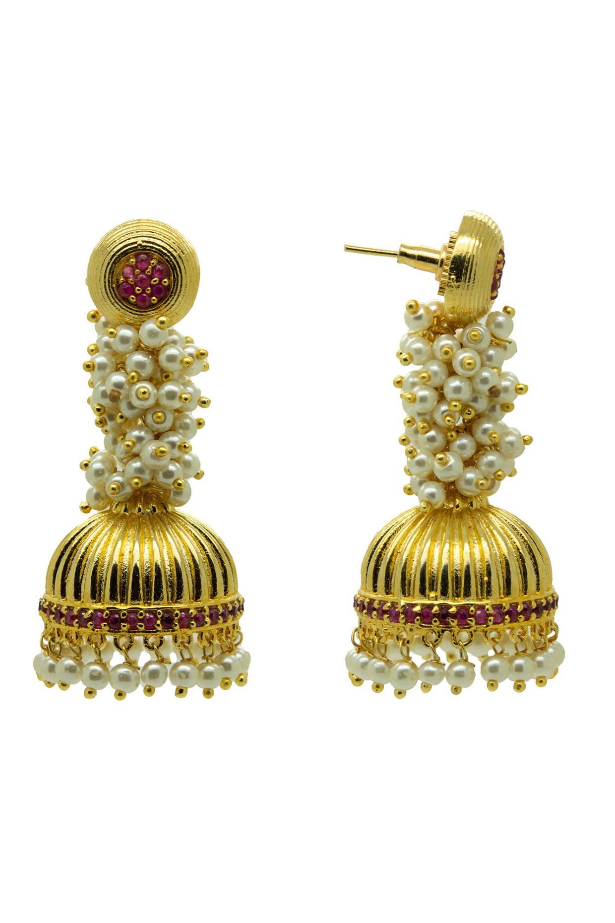 Dhwani Jhumki Earrings – Indiatrendshop