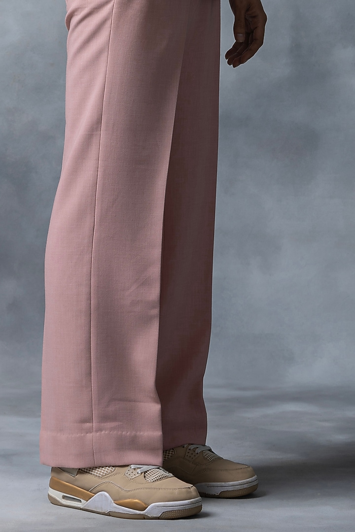 Pink Jersey Jacket Set by Sarab Khanijou at Pernia's Pop Up Shop