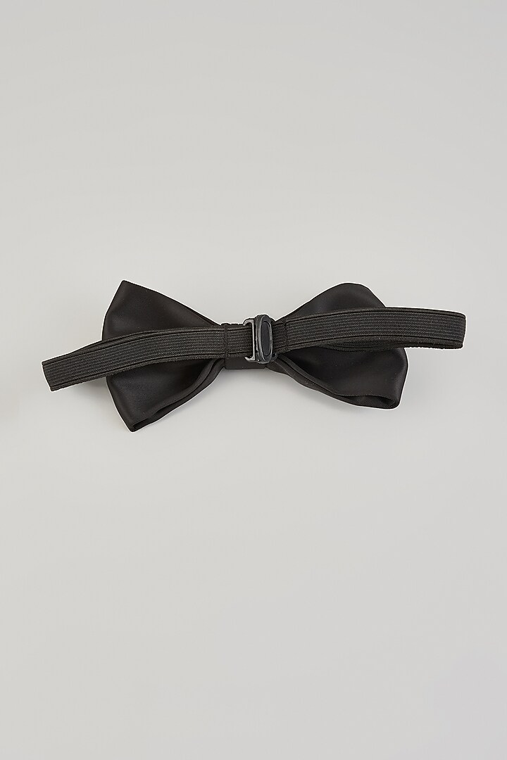 Black Silk Bow-Tie by Sarab Khanijou at Pernia's Pop Up Shop