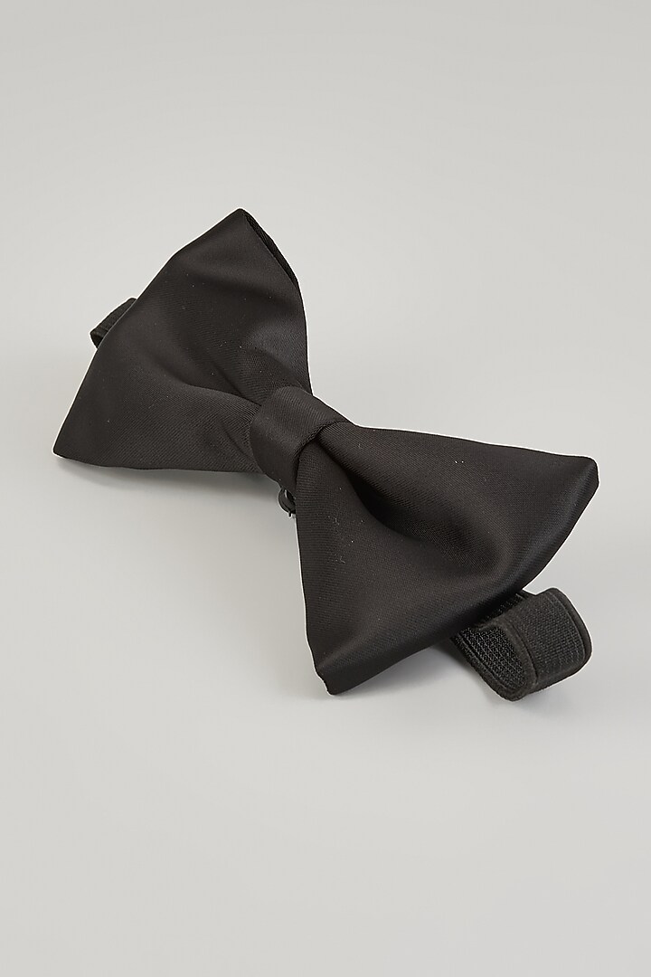 Black Silk Bow-Tie by Sarab Khanijou at Pernia's Pop Up Shop