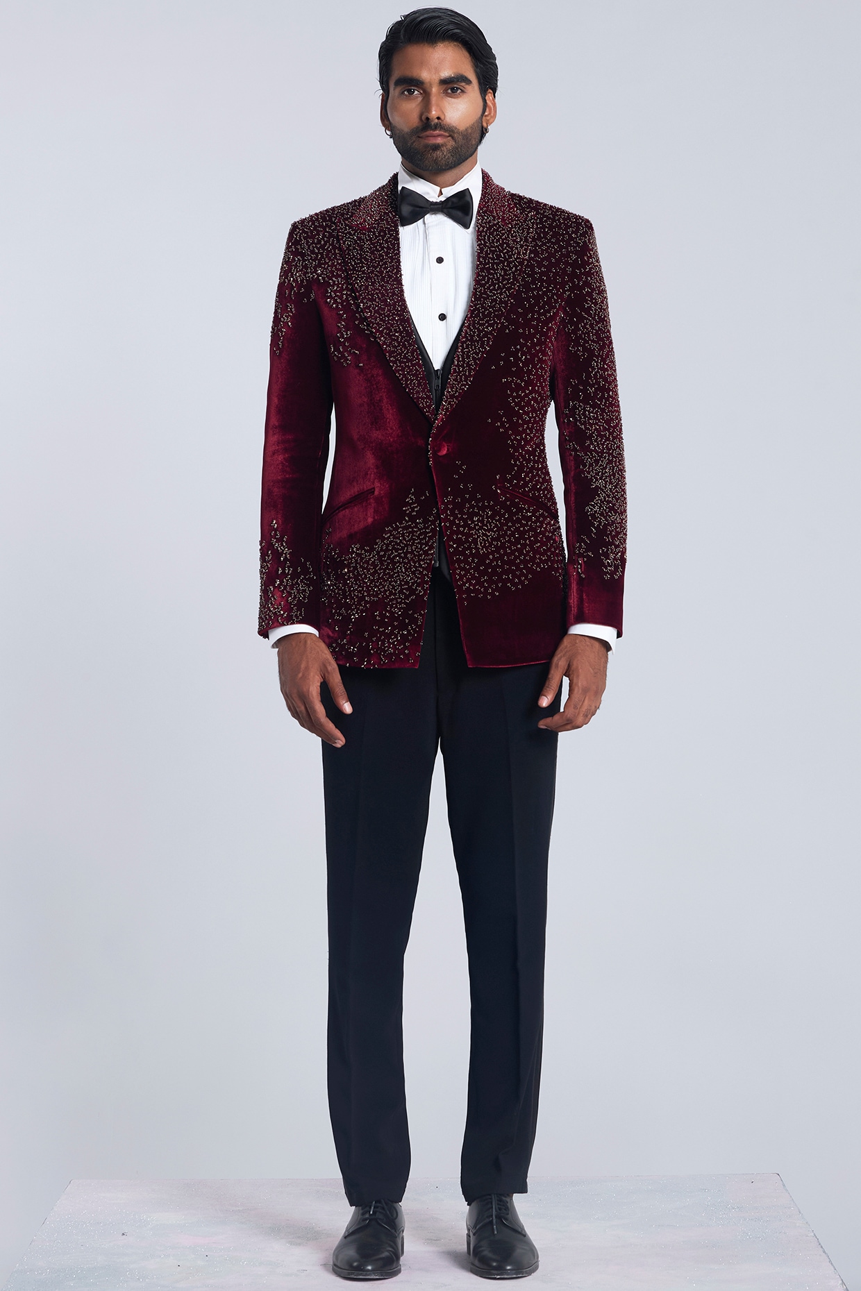 Maroon blazer online hotsell