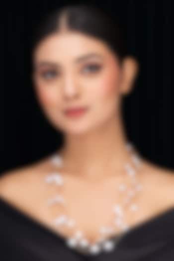 Golden Freshwater Pearl Layered Necklace by Jovi Jewels at Pernia's Pop Up Shop