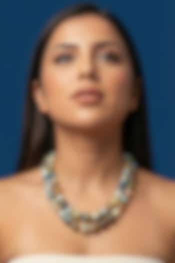 Multi-Colored Beaded Layered Necklace by Jovi Jewels at Pernia's Pop Up Shop