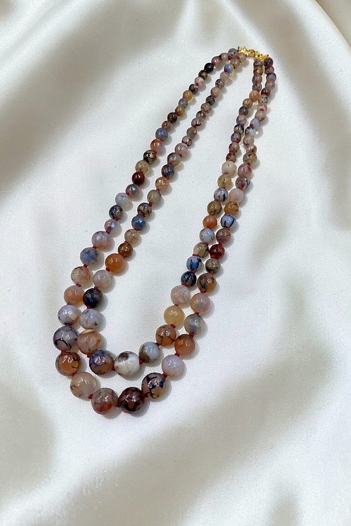 Multi-Colored Beaded Layered Necklace by Jovi Jewels at Pernia's Pop Up Shop