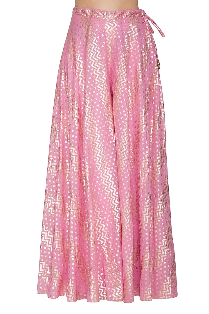 Lemon Yellow Embroidered Kurta Set by Joy Mitra at Pernia's Pop Up Shop