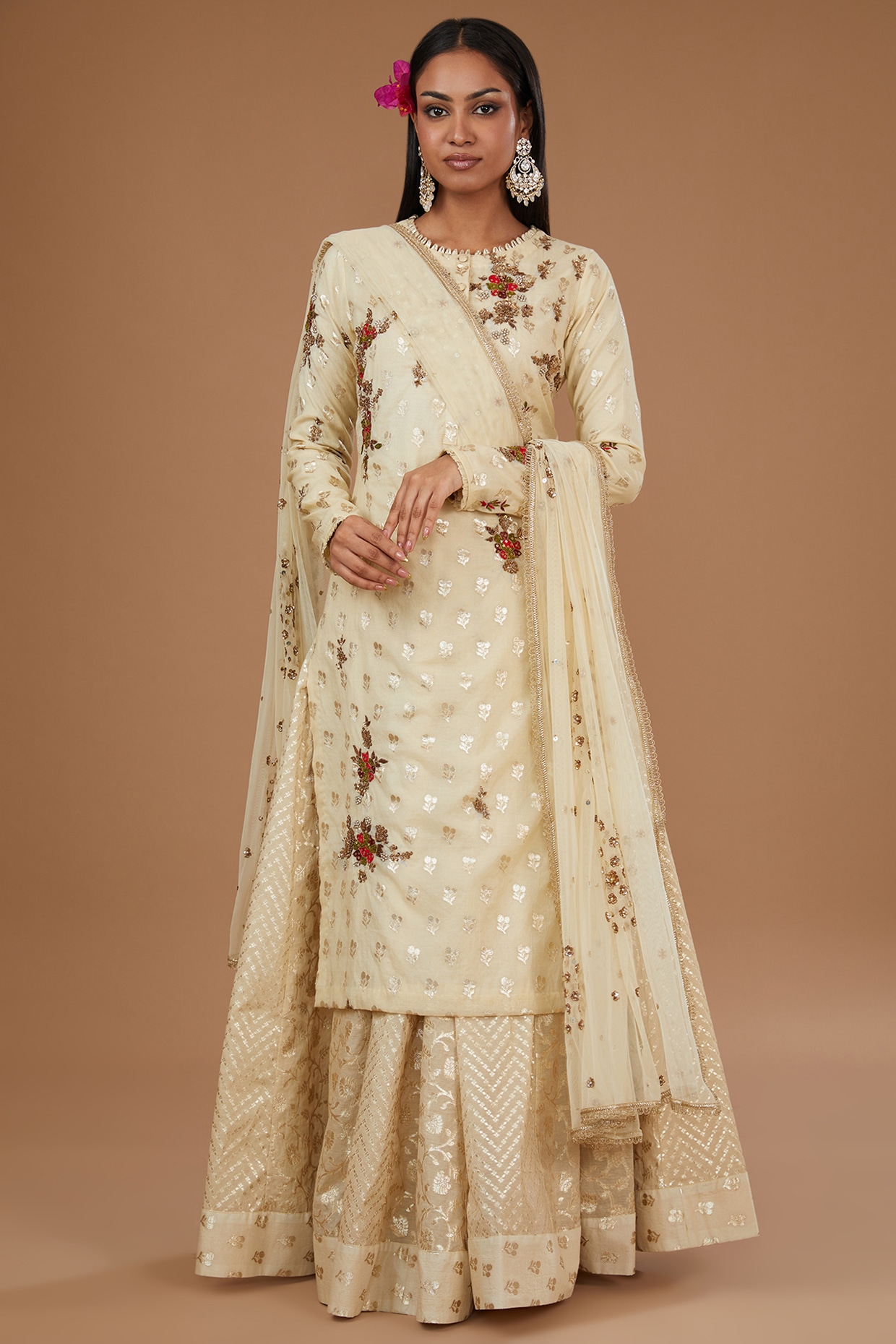 Buy White Punjabi Suit for Women Online from India s Luxury