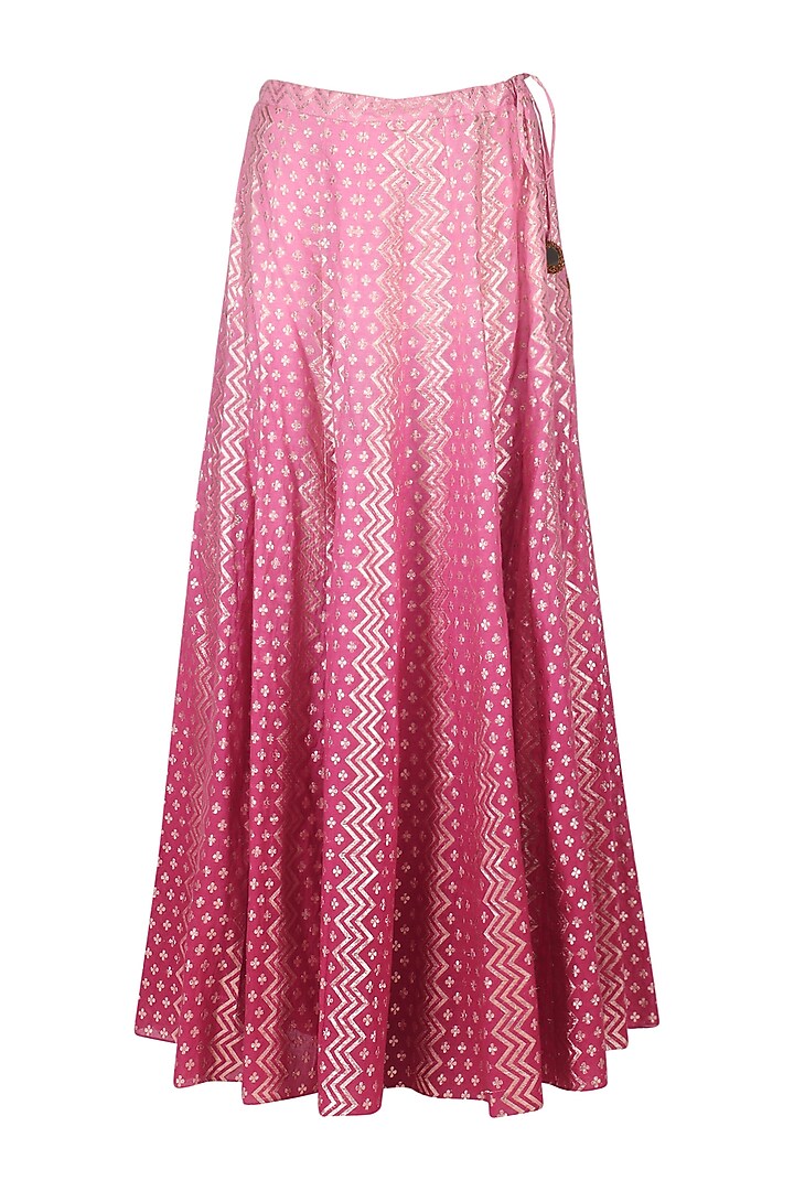 Mint Green Embroidered Kurta With Skirt Set available only at Pernia's Pop Up Shop.
