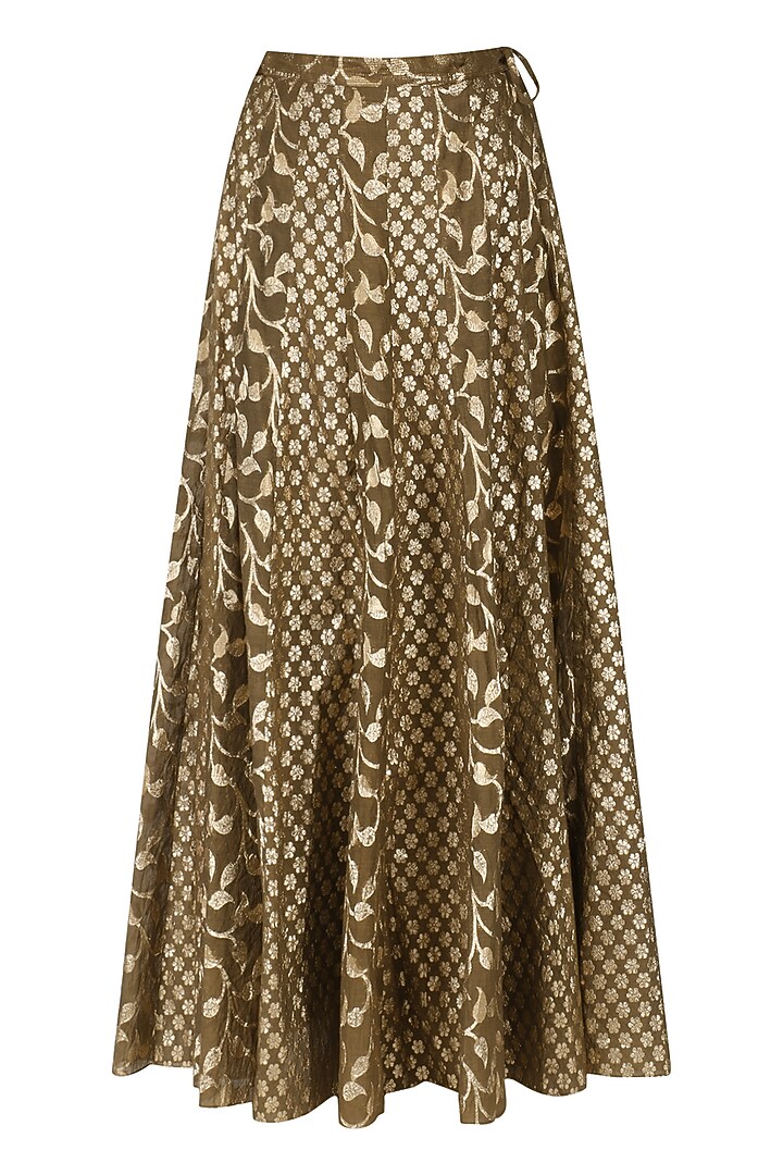 Mint Green Embroidered Anarkali Set available only at Pernia's Pop Up Shop.