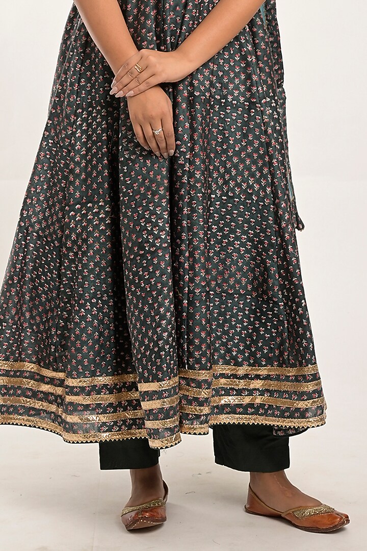 Anchor Printed Anarkali Set by Jaipuri banno at Pernia's Pop Up Shop