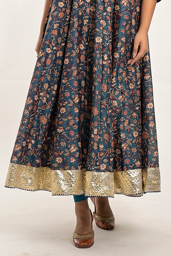 Yale Printed Anarkali Set by Jaipuri banno at Pernia's Pop Up Shop