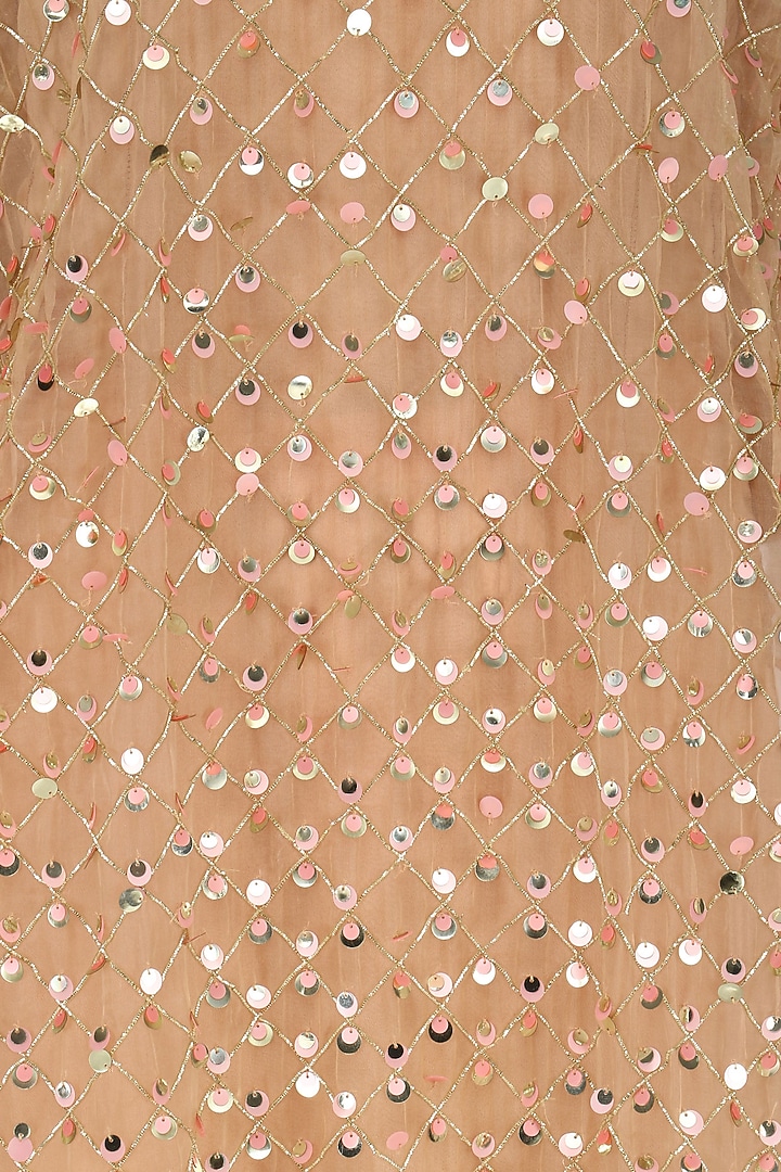 Beige and Pink Double Shaded Kurta Set available only at Pernia's Pop Up Shop.