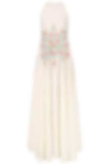 White Embroidered Gown available only at Pernia's Pop Up Shop.