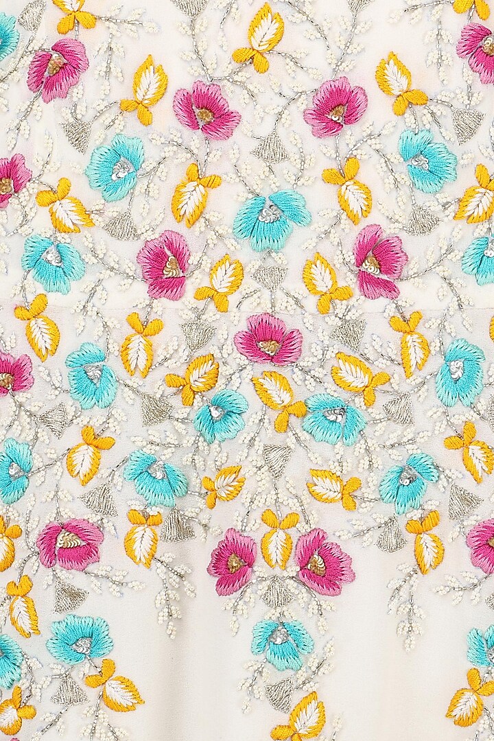 White Embroidered Gown available only at Pernia's Pop Up Shop.