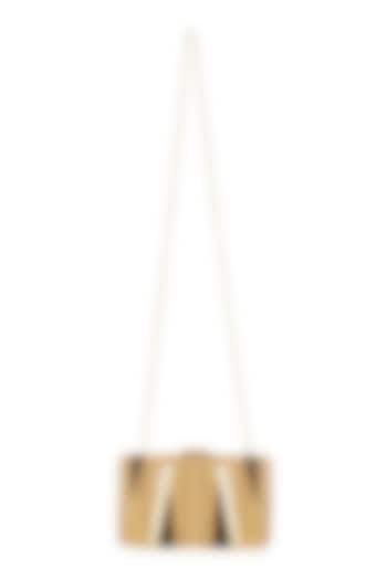 Multi-Colored Polyester Embroidered Box Clutch by Jasbir Gill at Pernia's Pop Up Shop