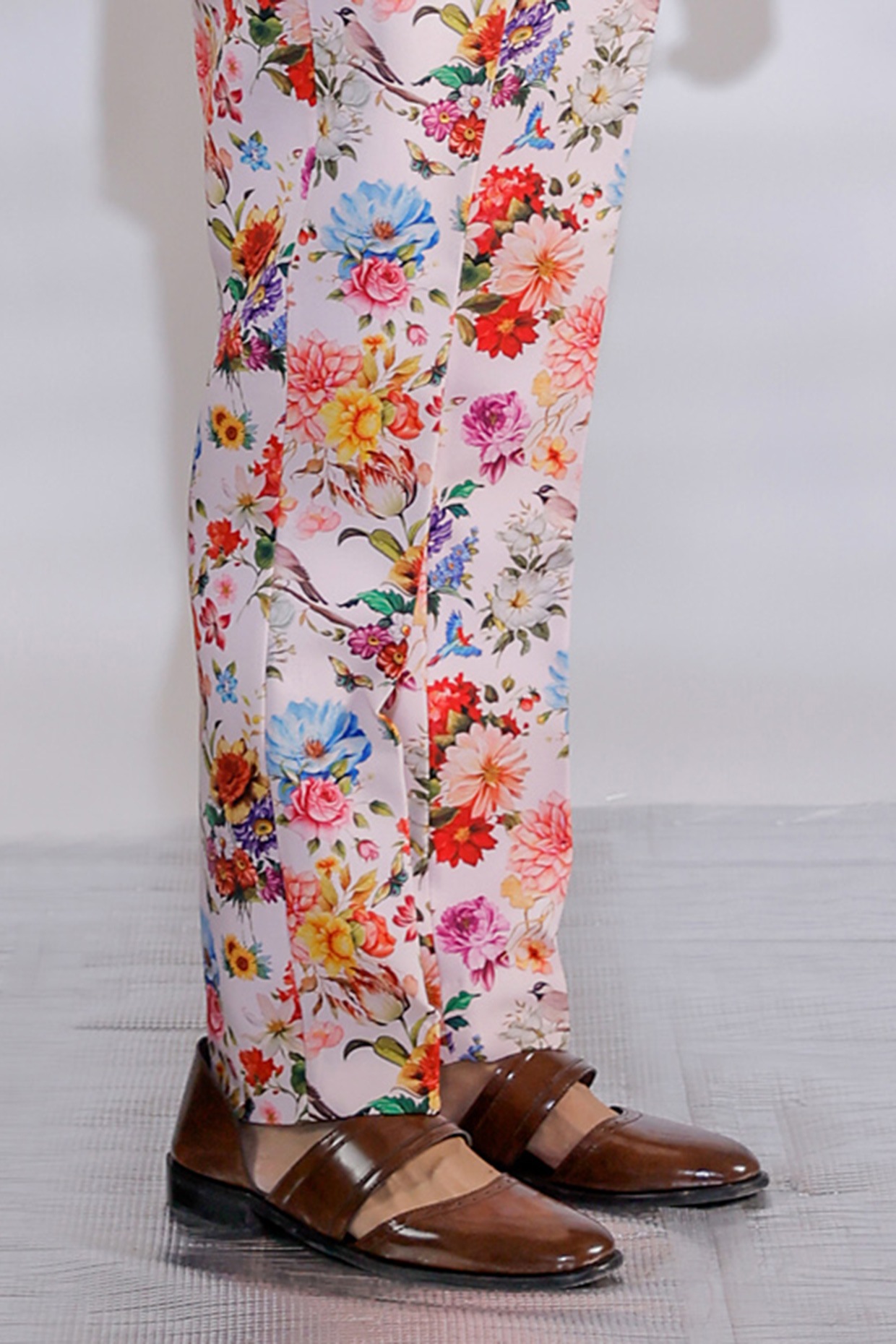 ETRO Floral-print jacquard wide-leg pants | THE OUTNET