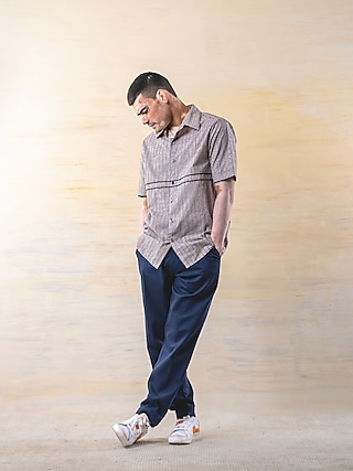 Multi-Colored Printed Shirt by JUNE20 CLOTHING