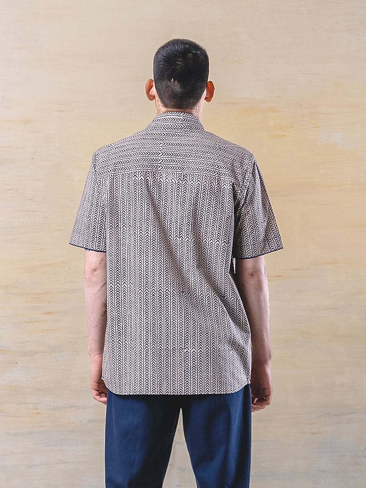 Multi-Colored Printed Summer Shirt by JUNE20 CLOTHING at Pernia's Pop Up Shop