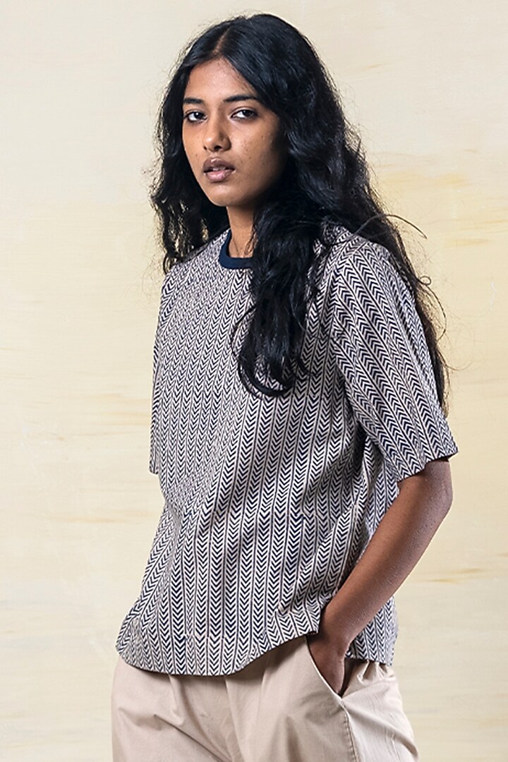 Blue & Birch Cotton Co-Ord Set by June 20 at Pernia's Pop Up Shop
